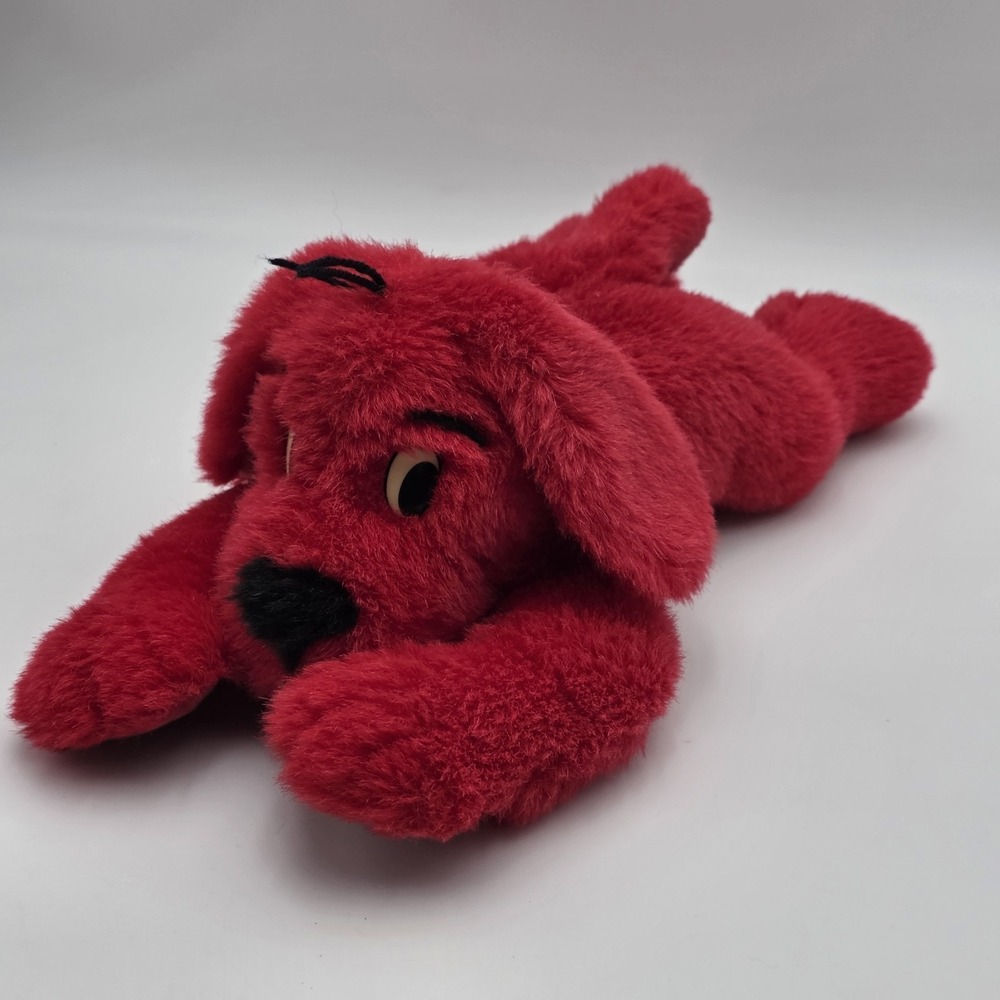 Scholastic Side Kicks Clifford‎ the Big Red Dog Plush 2001 Stuffed Animal